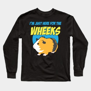 Wheek Squad Gift for Guinea Pig Lovers Cute Guinea Pig Long Sleeve T-Shirt